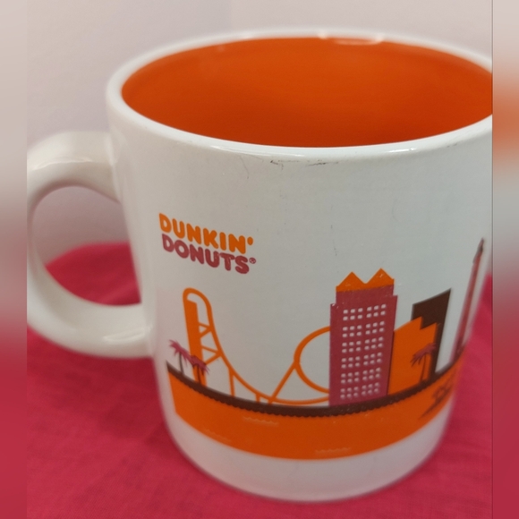 2012 Dunkin' Donuts 'Florida Runs On Dunkin' 14 oz Coffee Mug Limited Edition - Picture 3 of 10